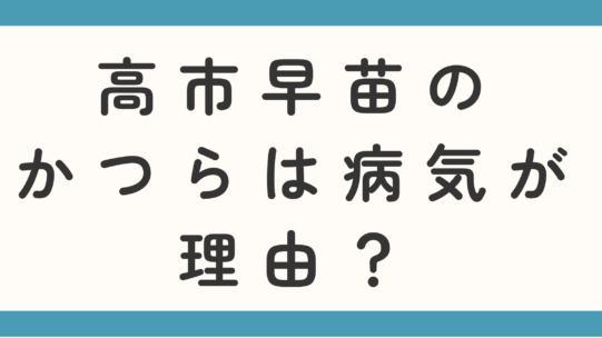 高市早苗のかつらは病気が理由？眉毛がアートメイクなのかも調査！